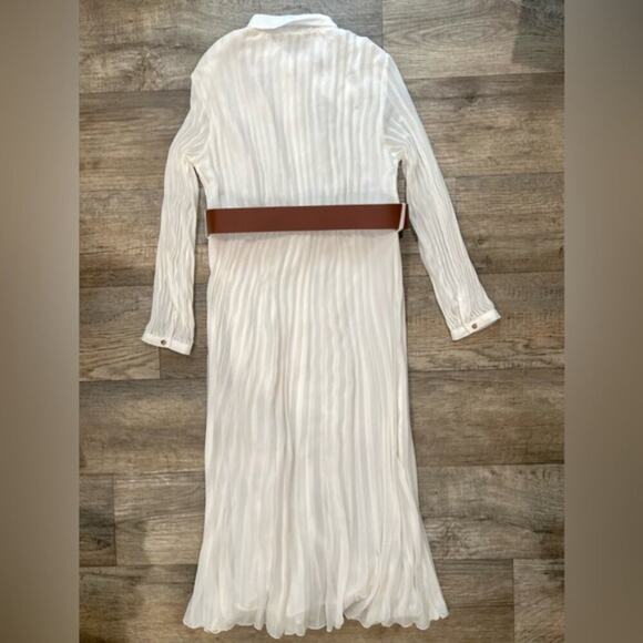 ZARA Belted Midi Dress NWT LAST ONE!!! 🤍 - Picture 16 of 16